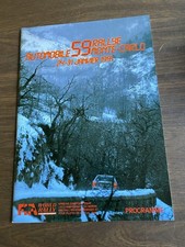 Programme 59eme Rallye Monté