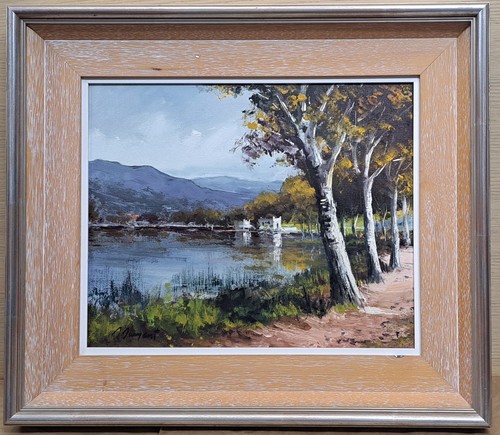 Olio tavola albert junyent - olio, da