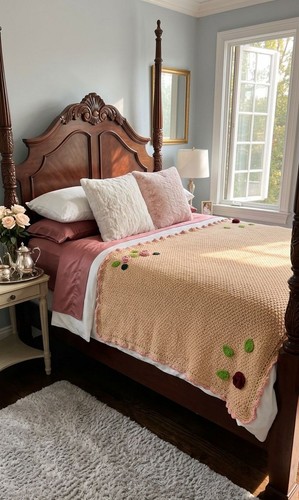 Coperta fatta mano - coperta, a
