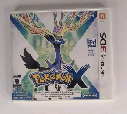 Pokemon nintendo 3ds game - x,