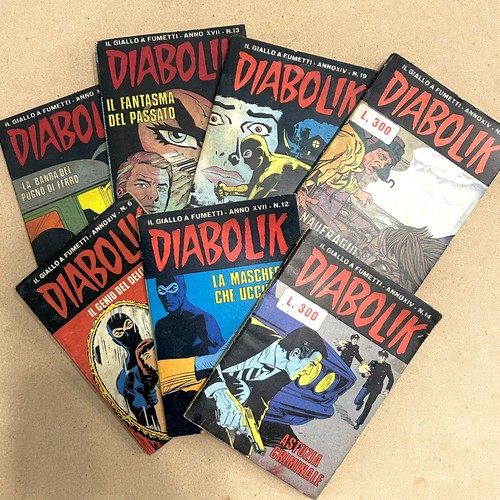 Diabolik lotto fumetti - lotto,