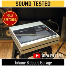 Giradischi Technics SL-10 completamente revisionato filo cinghia led sostituito testato video demo