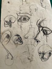 FRANCO NONNIS (1926-1989) schizzi a china, anni cinquanta