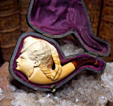 COURTE PIPE  EN ÉCUME DE MER