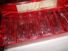 SET 6 BICCHIERI DA WHISKY CRISTALLO RCR OPERA