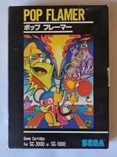 POP FLAMER SEGA SG-1000/3000 ARCADE CLASSIC CART COMPLETO