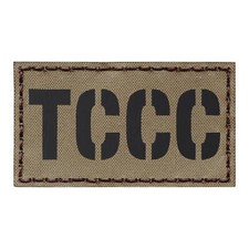 Patch IR TCCC tan CASEVAC