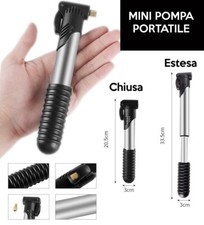 Mini pompa portatile per bici