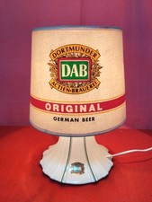 Lampada da tavolo pubblicitaria birra Dab Collezionismo Birraria