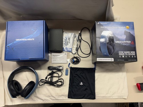 Sony playstation gold - sony, cuffie