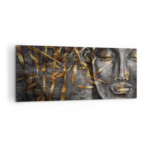 Quadro tela 100x40cm buddha - su,