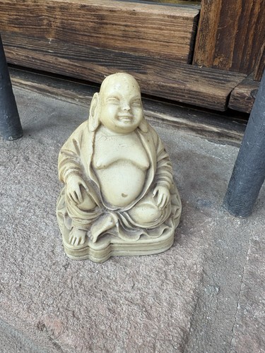 Statua scultura budda felice - statua,