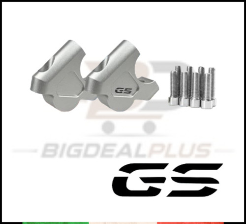 Riser manubrio 32mm silver - manubrio, silver-gs