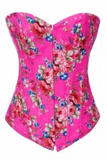 Corsetto Fucsia con Fantasia