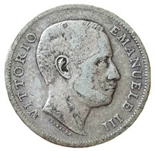 Italy 1901 Coin Silver Lira