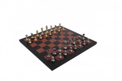 Italfama set scacchi - scacchi, ottone