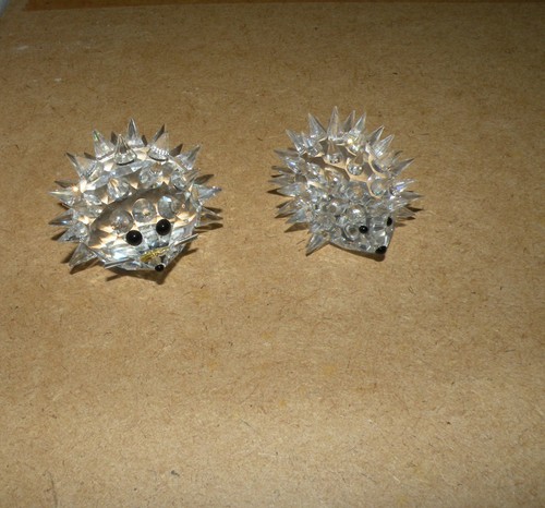 Swarovski lot herissons - swarovski,