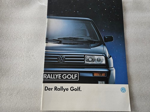 1989 brochure prospekt golf - 1989, vw