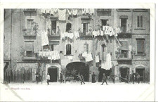 NAPOLI - Napoli vecchia e altre 3 cartoline - 1 viaggiata   -aav1236-39