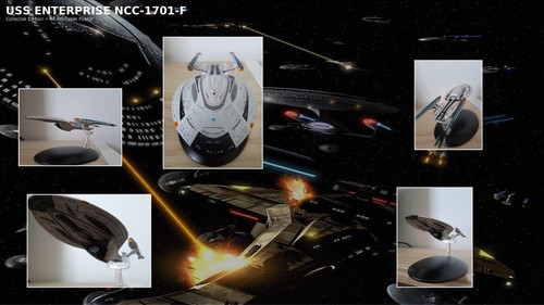 Star trek eaglemoss enterprise - star,