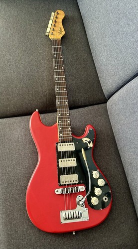 Hofner 173 ecopelle rossa