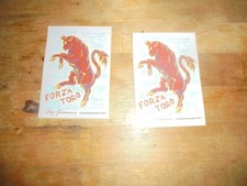 LOTTO 2 ADESIVI FORZA TORO ED