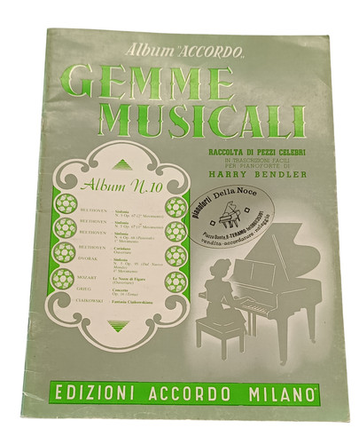 Gemme musicali album accordo - musicali,