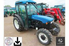 Manuale di servizio riparazione trattore New Holland TN65F TN75F TN80F TN90F TN95F