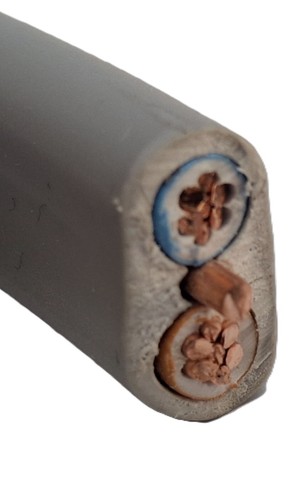 Cavo elettrico doppio terra - doppio, e