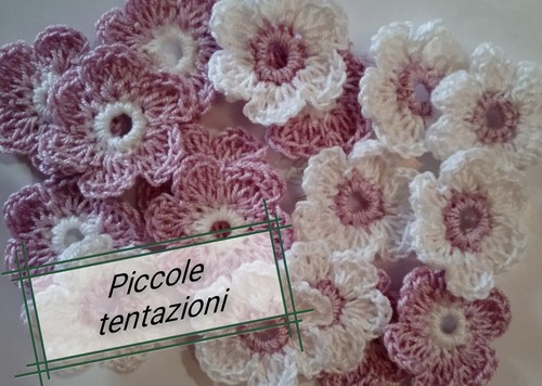 Lotto fiori uncinetto - fiori,