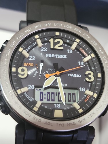 Casio pro trek men watch - watch, 45mm