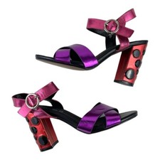 sandali rosa viola rosso