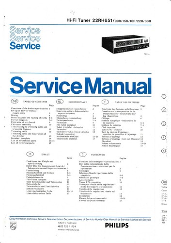 Servizio manuale istruzioni - servizio,