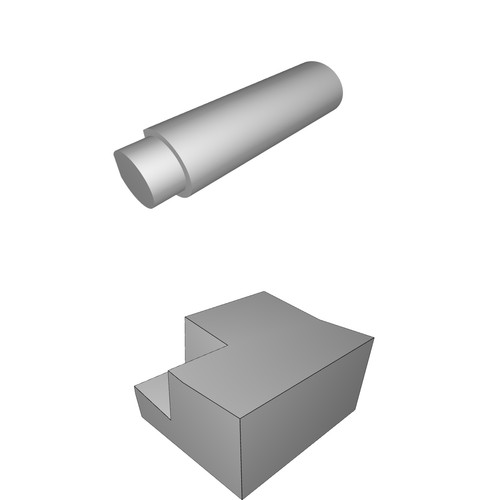 Staffa autopropulsione pin - staffa,