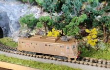 Locomotiva e424 e 3 FS scala Z