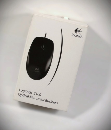 Mouse ottico logitech b100 - mouse,
