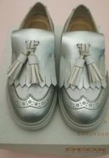 GEOX THYMAR silver argento scarpe Bambina mis. EU 28 US 10,5