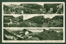 VAL D'ULTIMO (BZ) PUZZLE DI VARI PAESI IN VAL D'ULTIMO VIAGGIATA ANNO 1955