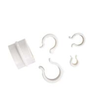 Set 40 Clips fermatelo in plastica per serra tunnel tnt d. 12 mm