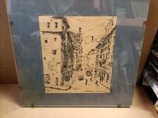 Quadro - Disegno - China Su Carta - Via Di Città - S. Vanni - 1948