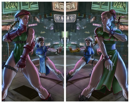 Street fighter omega - street,