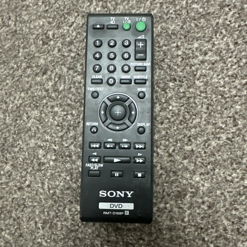 Sony dvd rmt d198p - sony, rmt-d198p