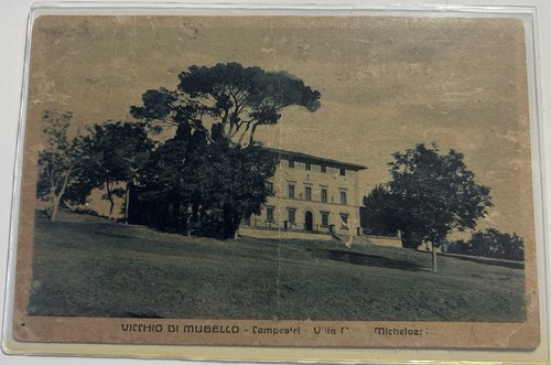 Cartolina vicchio di - di,