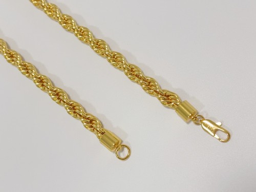 Collana con catena grano - grano, in