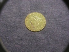 Moneta oro 1874 rotonda 25c