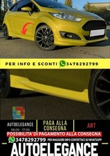💎Spoiler Minigonne Laterali per FORD FIESTA MK7 ZETEC S / ST 3porta ABS Plastic