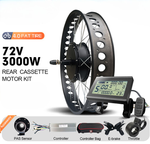 Kit conversione bici elettrica