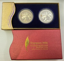 SINGAPORE $5 2006 Argento &