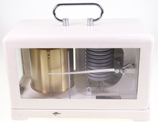 Lambrecht Barografo Tipo 290 S4 Aneroide Lattine Penna a Tamburo Pressione Aria mB