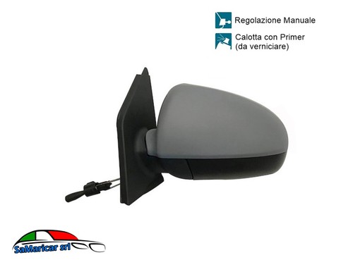 Specchio sinistro manuale - sinistro,